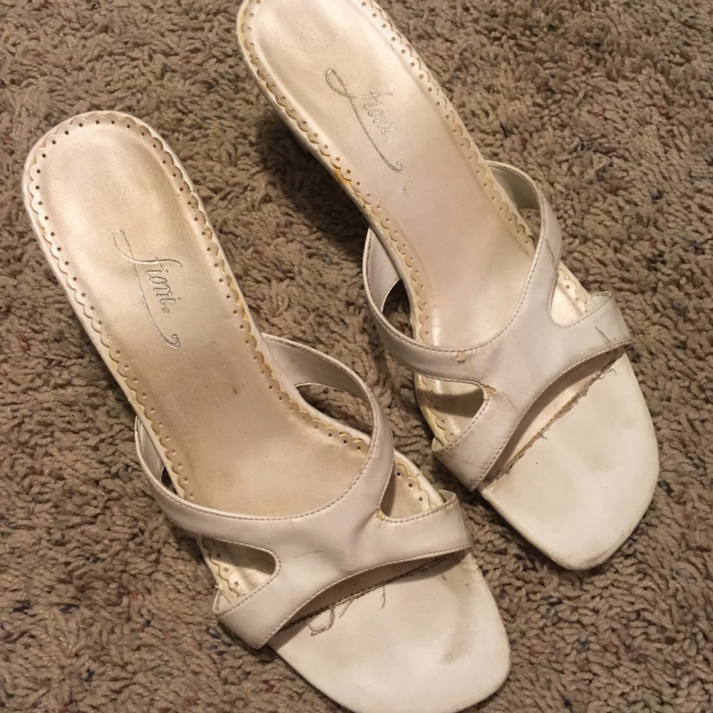 White heels